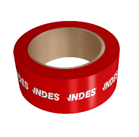 Cinta impresa de empaque fondo a color