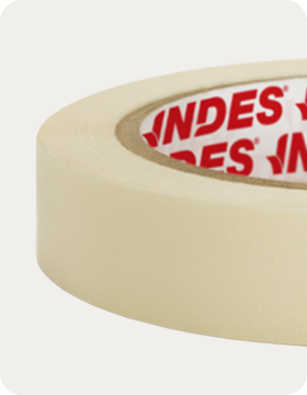 Cinta adhesiva de papel detalle